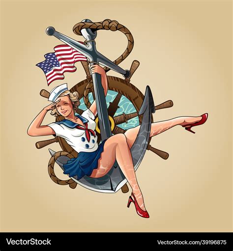 pin-up in the navy